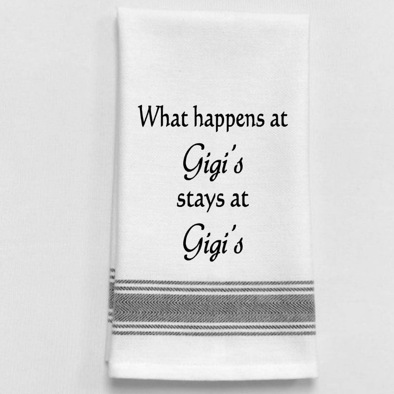 What Happens at GiGi's Tea Towel